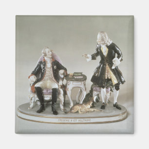 Porcelain figure of Frederick II of Prussia Magnet
