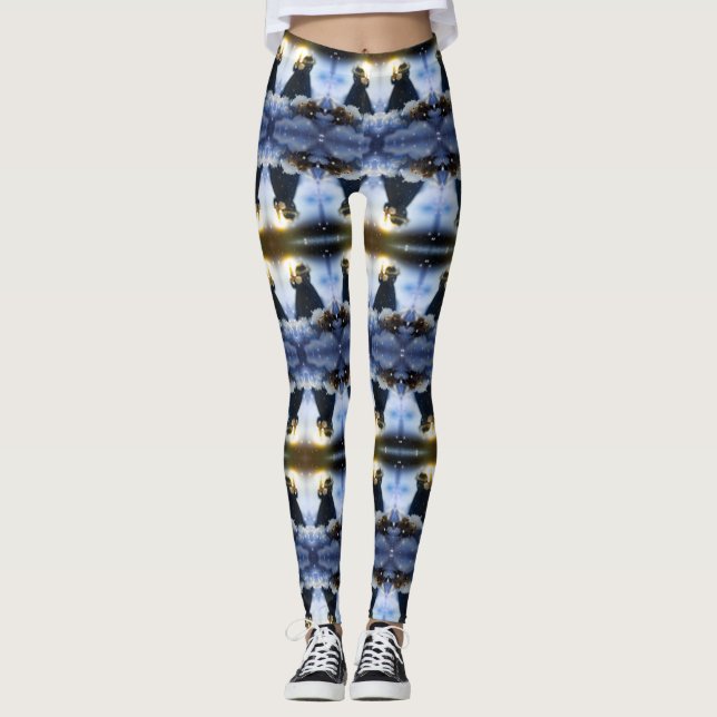 Porcelain in Snow X Leggings (Front)