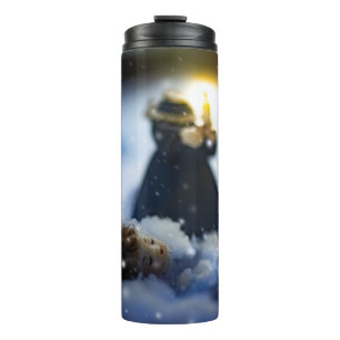 Porcelain in Snow X Thermal Tumbler