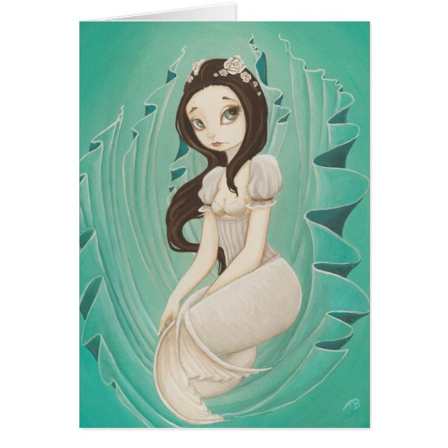 Porcelain - Mermaid card (Front)