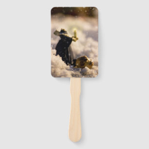 Porcelain Nights V Hand Fan