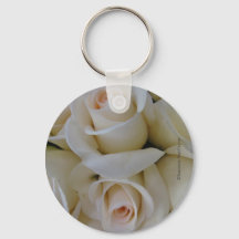 Porcelain Roses - Key Chain