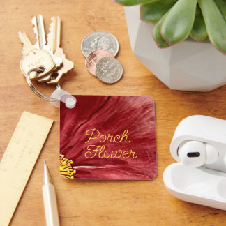 Porch Flower / Original / Key Ring