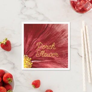 Porch Flower / Original / Napkin