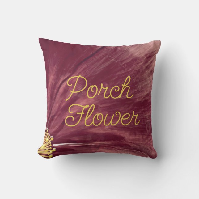 Porch Flower / Puerto Madera / Cushion (Front)
