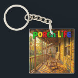 Porch life jamaica sunny day key ring<br><div class="desc">Porch life jamaica sunny day key chain</div>