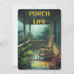 PORCH LIFE RAINY DAY HOLIDAY CARD