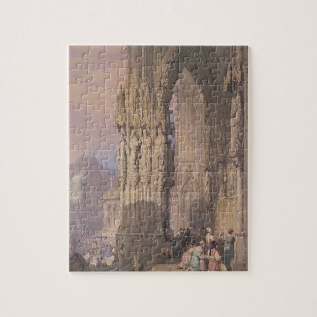 Porch of Regensburg Cathedral Jigsaw Puzzle (Vertical)