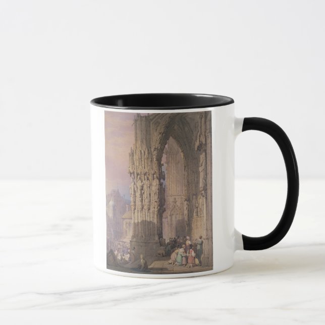 Porch of Regensburg Cathedral Mug (Right)