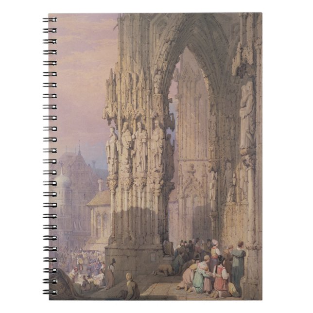 Porch of Regensburg Cathedral Notebook (Front)