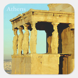 Porch of the Caryatids 1 Sticker