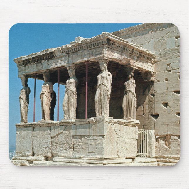 Porch of the Maidens, Erechtheion, c.421-405 BC Mouse Pad (Front)