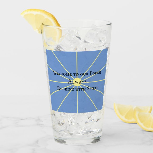 Porch Spirit Variation | Blue | Glass (Front Ice)