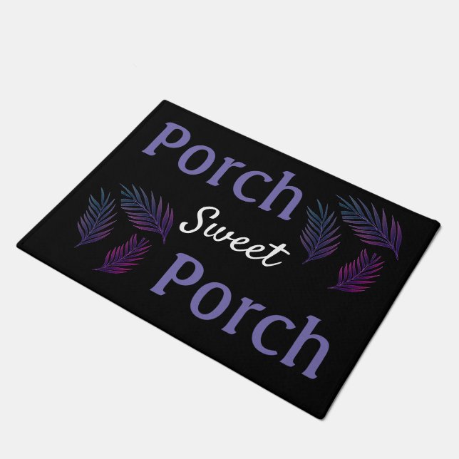 Porch Sweet Porch doormat (Angled)