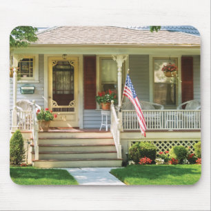 Porch - The home of a little old lady Mouse Pad
