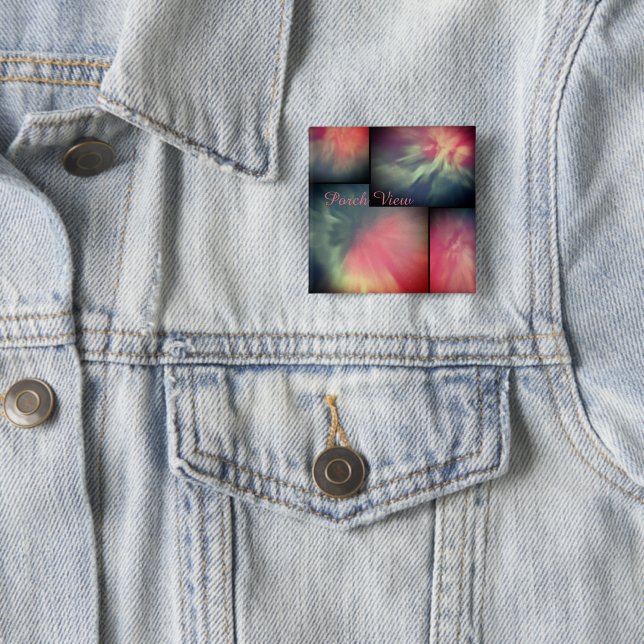 Porch View / Corona / 15 Cm Square Badge (In Situ)