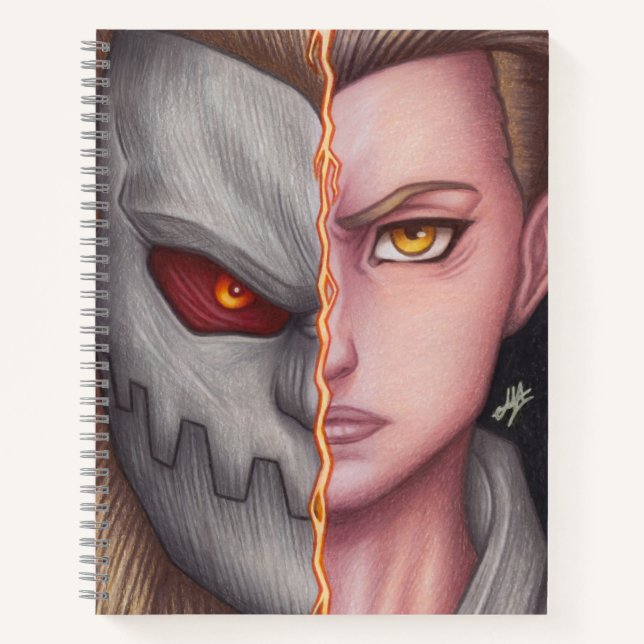 Porco Galliard ~ Jaw Titan Notebook (Front)
