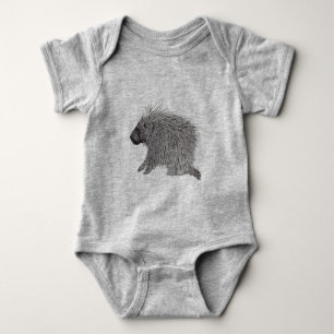 Porcupine Baby Bodysuit