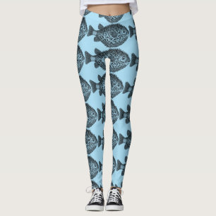 Porcupine blowfish Thunder_Cove Leggings