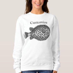 Porcupine blowfish Thunder_Cove Sweatshirt