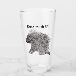 Porcupine Don't Touch! Glass
