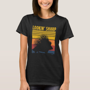 Porcupine Great Sharp Hugger Hedgehog Cuddle 6 T-Shirt