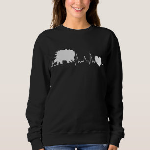 Porcupine Heartbeat 1 Sweatshirt