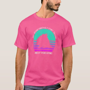 Porcupine Hugger Designs For Hedgehog Porcupine Fa T-Shirt