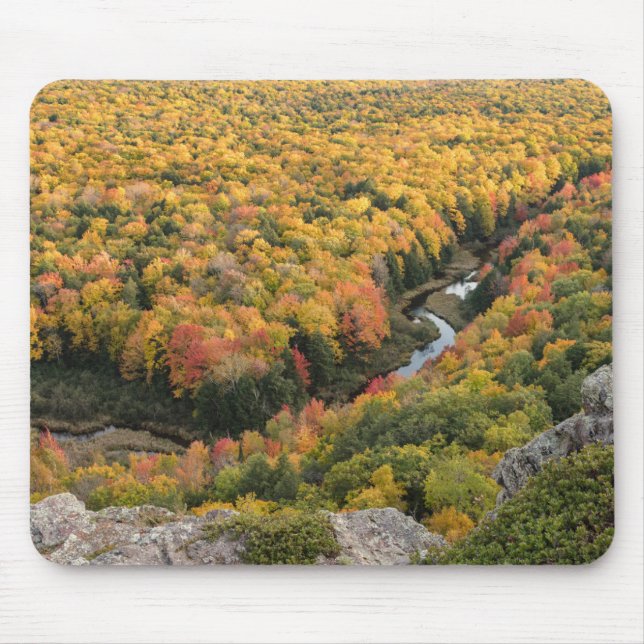 Porcupine Mountains Wilderness State Park Mouse Pad (Front)