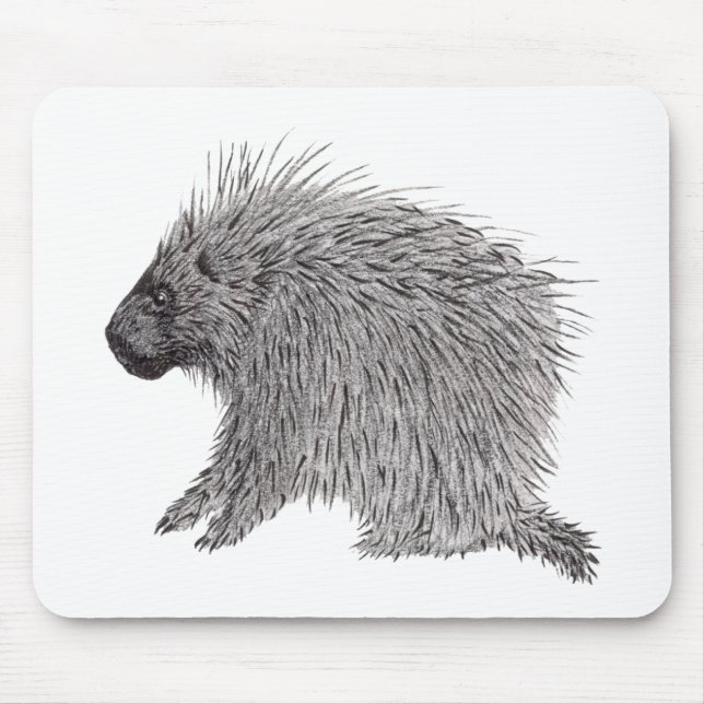 Porcupine Mouse Pad (Front)
