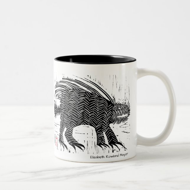 Porcupine mug (Right)