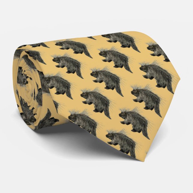 Porcupine Tie (Rolled)