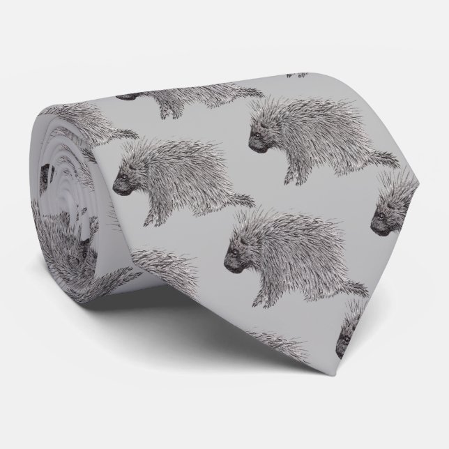 Porcupine Tie (Rolled)