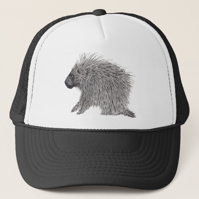 Porcupine Trucker Hat (Front)