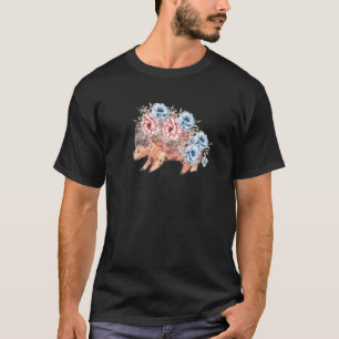 Porcupine With Flower Quills Rodent Porcupine T-Shirt