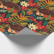 Porcupine Wrapping Paper
