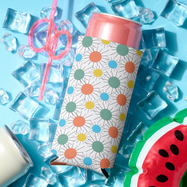Porcupines  seltzer can cooler (In Situ Summer)