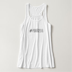 #PorFín2016 Flowy Razor Back Tank