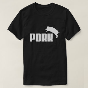 Pork Bacon Beef Grill BBQ T-Shirt
