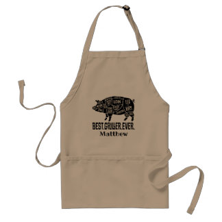 Pork BBQ Best Griller Ever Standard Apron
