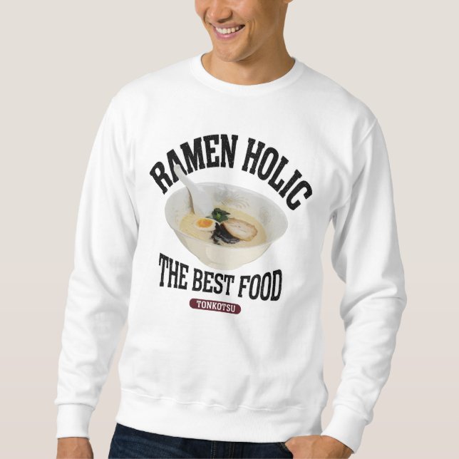 Pork bone ramen (vintage style) sweatshirt (Front)