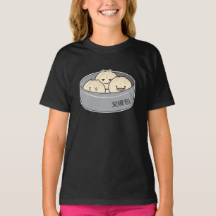 Pork Bun dim sum Chinese breakfast steamed bbq bun T-Shirt