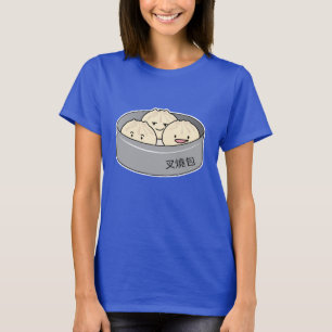 Pork Bun dim sum Chinese breakfast steamed bbq bun T-Shirt