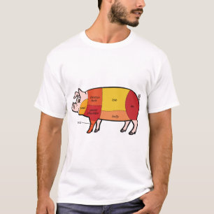Pork Butcher Chart (2) T-Shirt