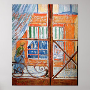 Pork-Butcher's Shop from Window Van Gogh Fine Art Poster