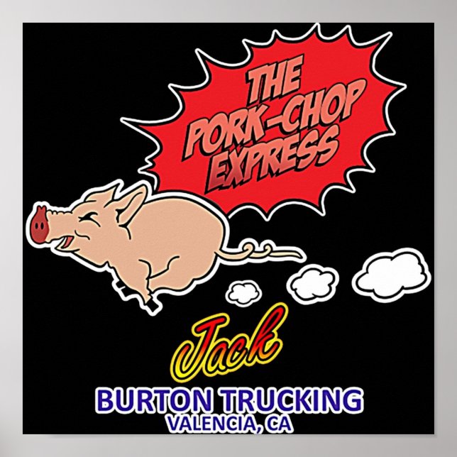Pork Chop Express TShirt Poster (Front)