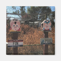 Pork Chop, Fun Pigs, Idaho Funny Signs
