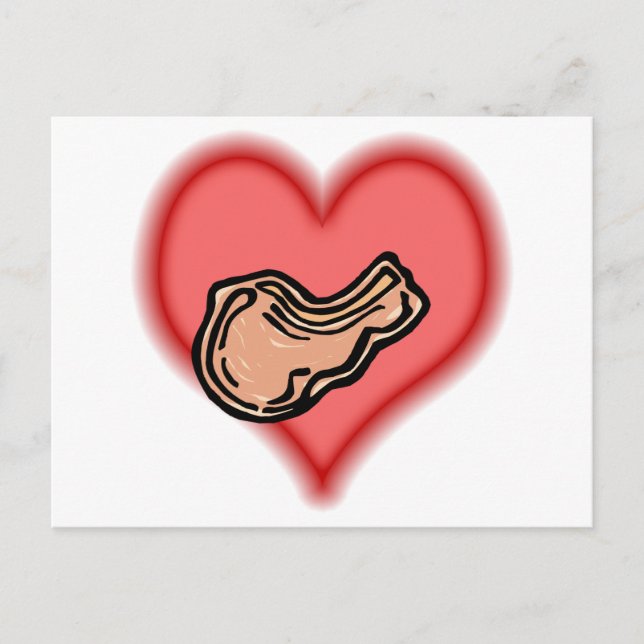 pork chop postcard (Front)