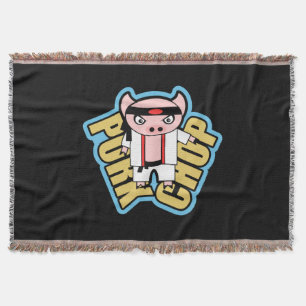 Pork Chop Throw Blanket