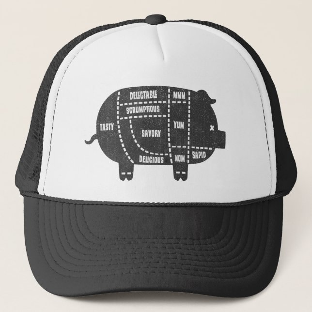 Pork Cuts III Trucker Hat (Front)